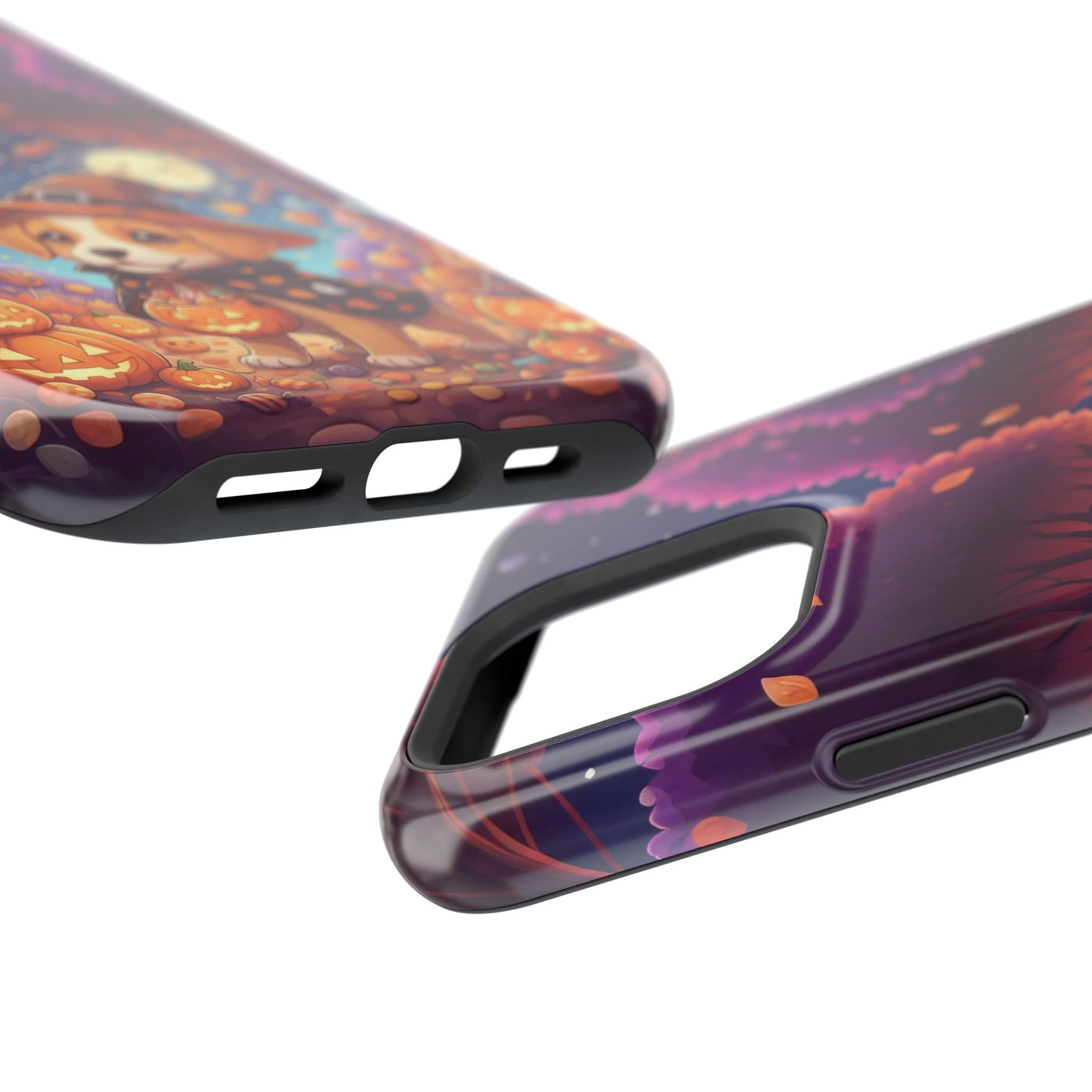 Halloween cute puppy anime style 1 Magnetic Impact-Resistant Phone Case, Cute Dog Design, Pet Owner Gift, Animal Lover Accessory, Birthday Gift for Dog Lovers