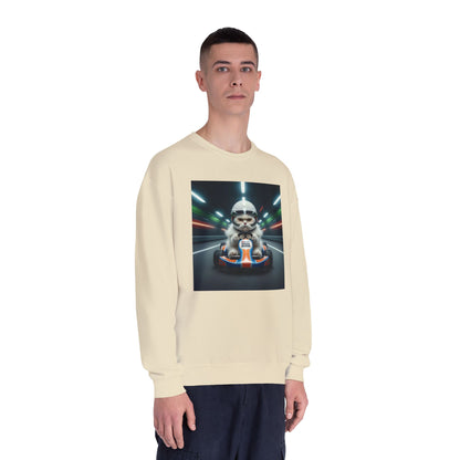 Go Kart Cat Unisex NuBlend Crewneck Sweatshirt style 2