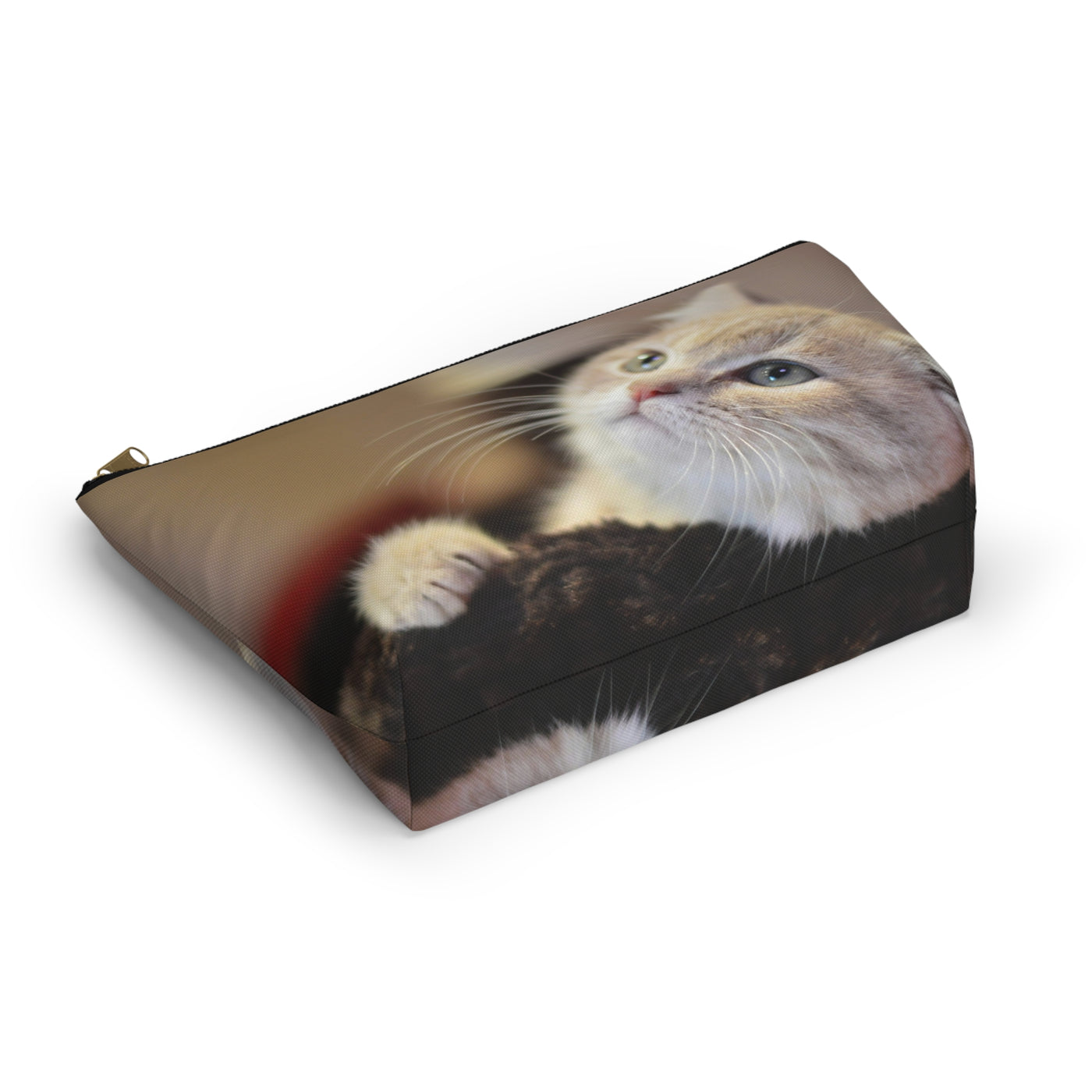 Cute Cat Accessory Pouch | Travel Accessory, Fun Gift, Pet Lover's Item, Unique Accessory Pouch, Travel Essentials