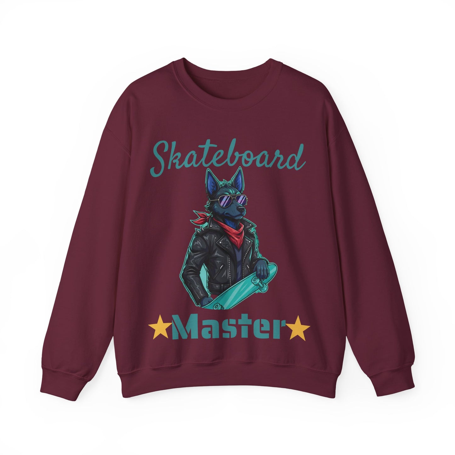 Cool Dog Unisex Heavy Blend Crewneck Sweatshirt style 4
