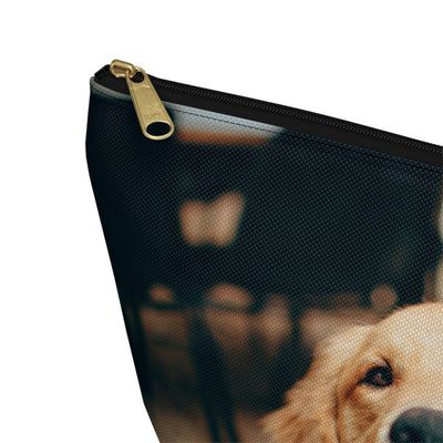 Cute Dog Accessory Pouch | Travel Accessory, Fun Gift, Pet Lover's Item, Unique Accessory Pouch, Travel Essentials