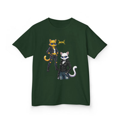 Cool Cat Girls Unisex Kids Heavy Cotton™ Tee