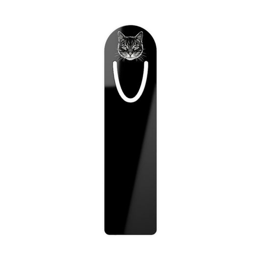 Black Cat Lover Bookmark: Gift for Pet Owners, Reading Accessory, Book Marker for Cat Lovers, Unique Gift Idea, Animal Lover
