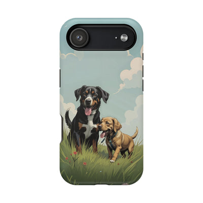 Dog Lovers' Magnetic Impact-Resistant Phone Case comic style 4, Cute Dog Design, Pet Owner Gift, Animal Lover Accessory, Birthday Gift for Dog Lovers