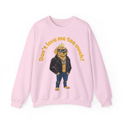Cool Dog Unisex Heavy Blend Crewneck Sweatshirt style 2