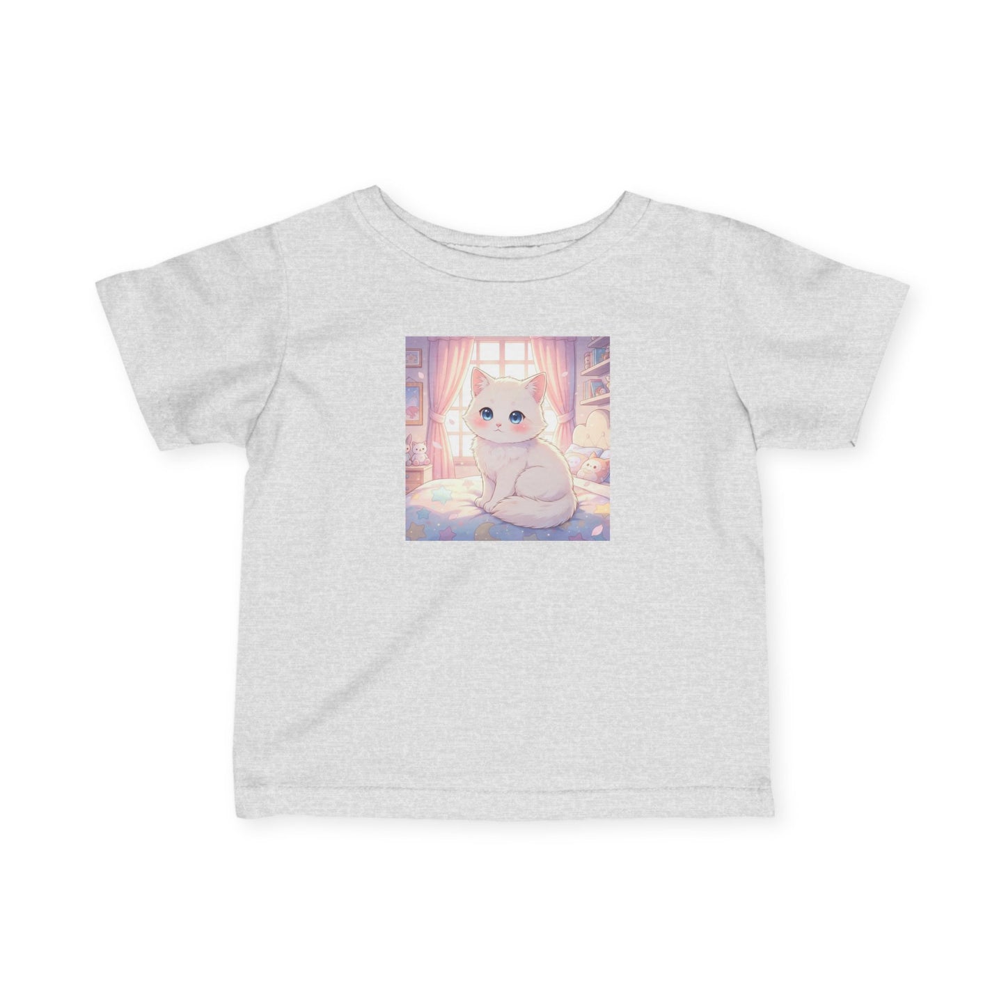 Cute Kitten Infant Baby Fine Jersey T-Shirt style 2