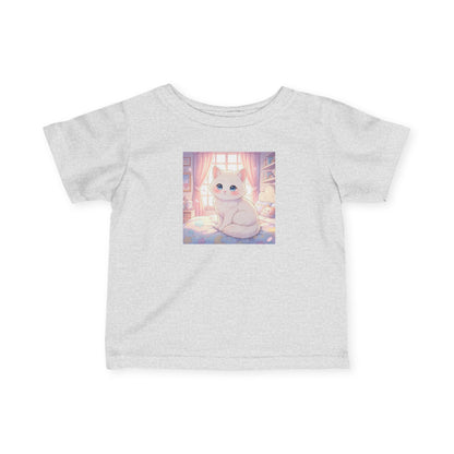 Cute Kitten Infant Baby Fine Jersey T-Shirt style 2