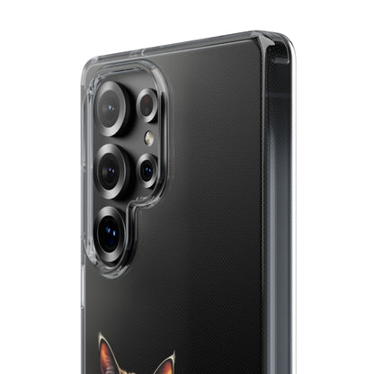 Cat Lover Impact-Resistant Clear Phone Case, Pet Gift, Durable Cat Design, Cute Phone Cover, Unique Cat Art, Animal Lover Accessory