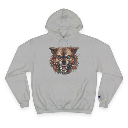 Angry Dog Men and Women Champion Hoodie style 3