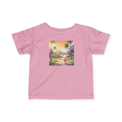 Cute Puppy Infant Baby Fine Jersey T-Shirt style 4