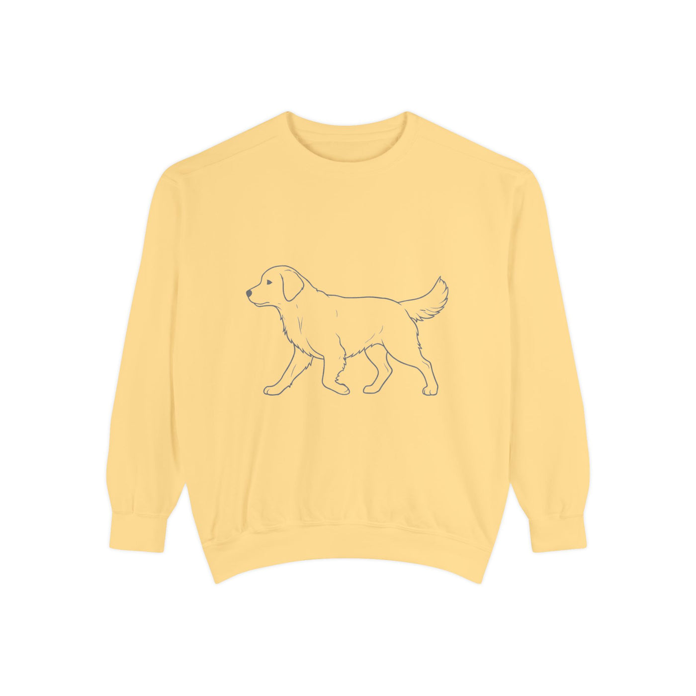 Walking Dog Shadow style 1 Cozy Graphic Unisex Crewneck Sweatshirt