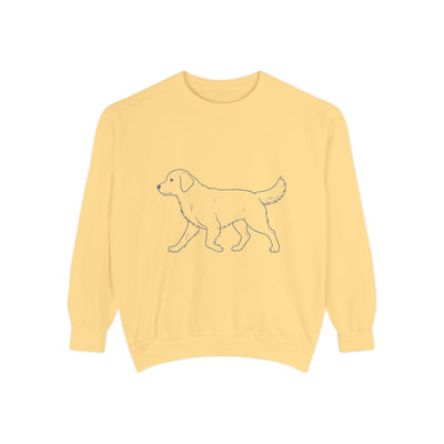 Walking Dog Shadow style 1 Cozy Graphic Unisex Crewneck Sweatshirt