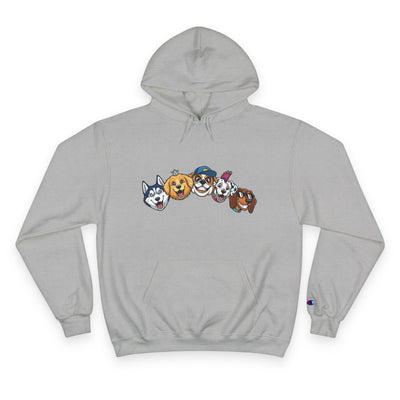 Playful Pooch Champion Unisex Hoodie | Cozy Dog Lover Pullover, Pet Themed Gift, Cute Animal Apparel, Perfect for Dog Days