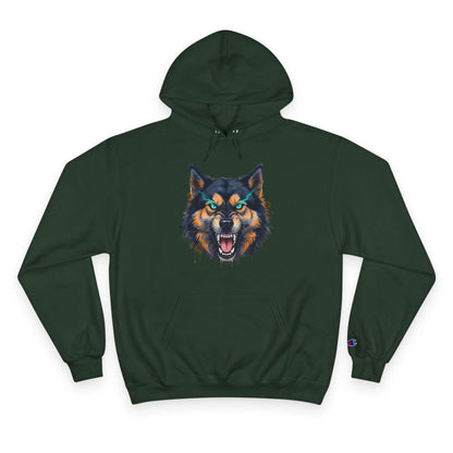 Angry Dog Men and Women Champion Hoodie style 1