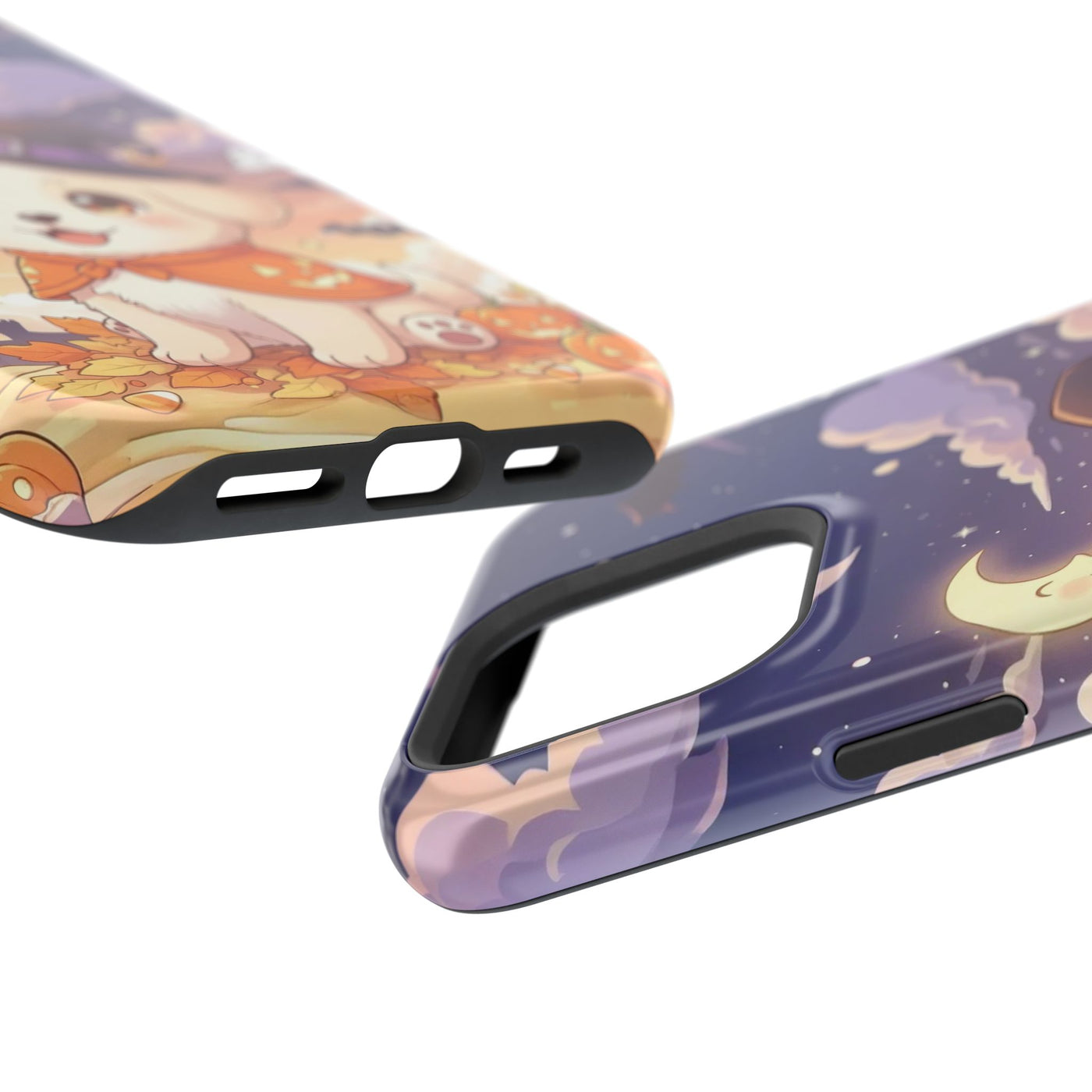 Halloween cute puppy anime style 2 Magnetic Impact-Resistant Phone Case, Cute Dog Design, Pet Owner Gift, Animal Lover Accessory, Birthday Gift for Dog Lovers