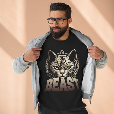 "Beast" Cat Lover style 3 Unisex Crewneck Sweatshirt