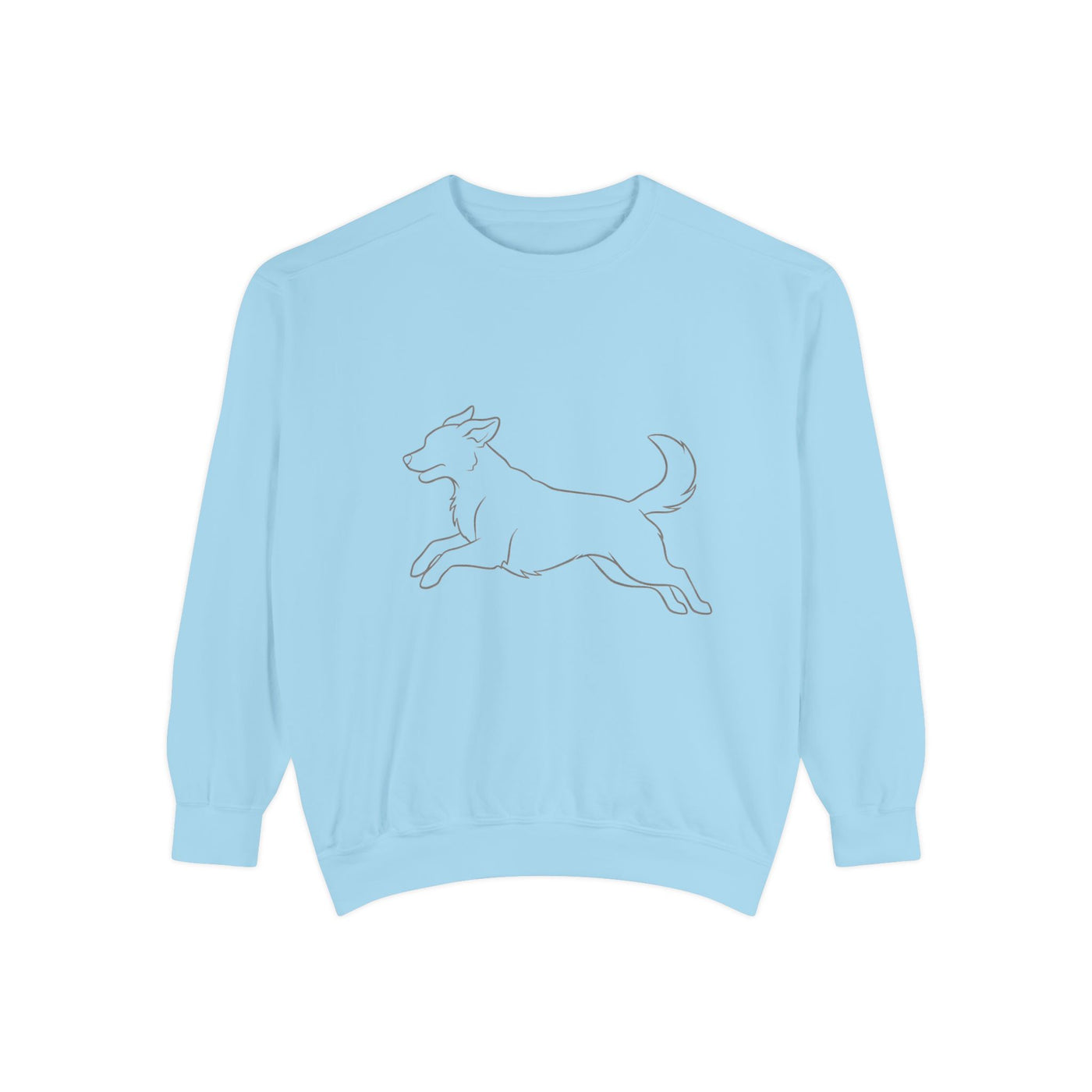 Running Dog Shadow style 1 Cozy Graphic Unisex Crewneck Sweatshirt