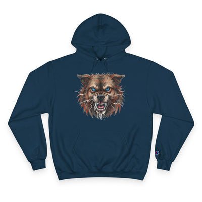 Angry Dog style 3 Men and Women Champion Hoodie