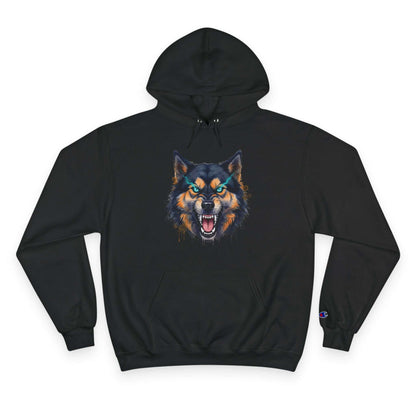 Angry Dog Men and Women Champion Hoodie style 1