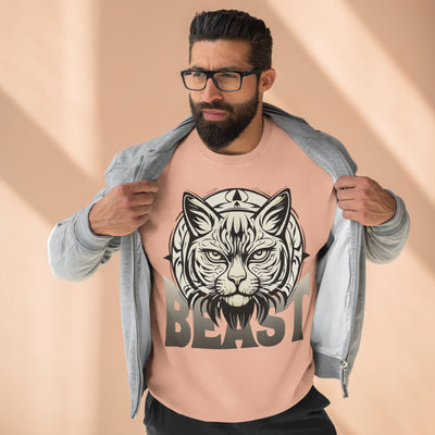 "Beast" Cat Lover style 2 Unisex Crewneck Sweatshirt