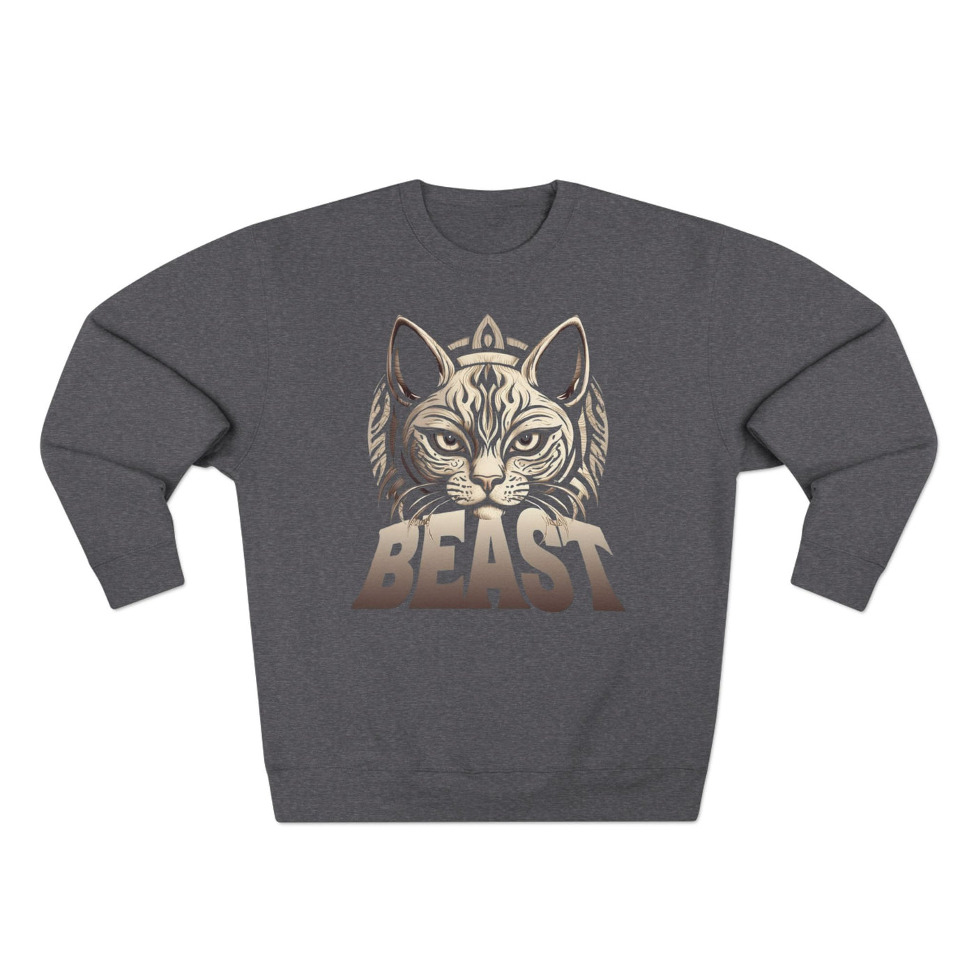 "Beast" Cat Lover style 3 Unisex Crewneck Sweatshirt