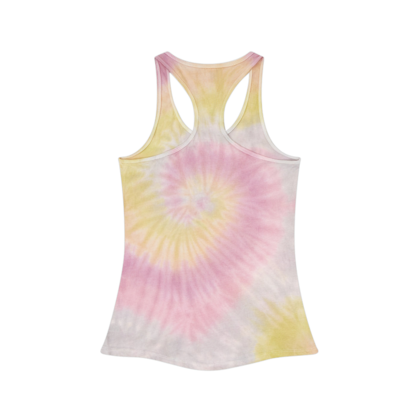 My Dear Cat Tie Dye Women's Racerback Tank Top