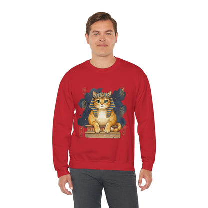 Watercolor Cat painting Unisex Crewneck Sweatshirt style 4
