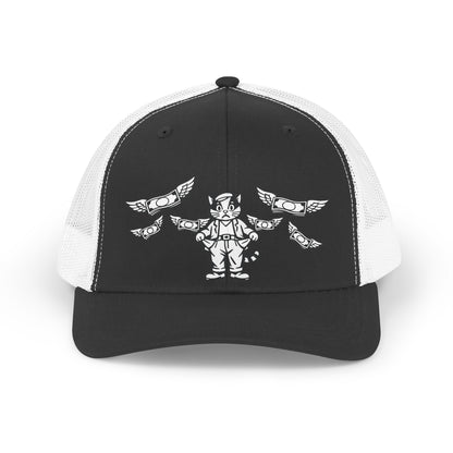 Poor Cat no Money Unisex Retro Cap Trucker Hat