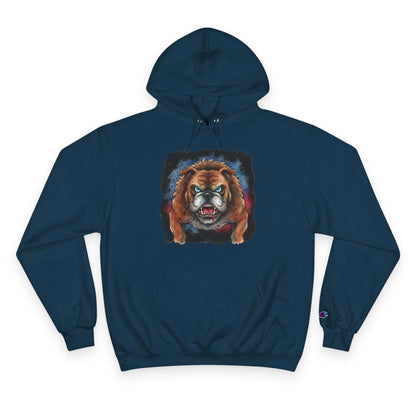 Angry Dog Men and Women Champion Hoodie style 4