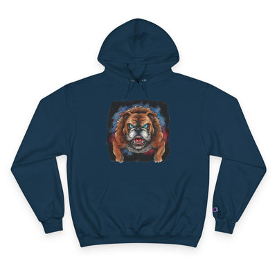 Angry Dog style 4 Men and Women Champion Hoodie