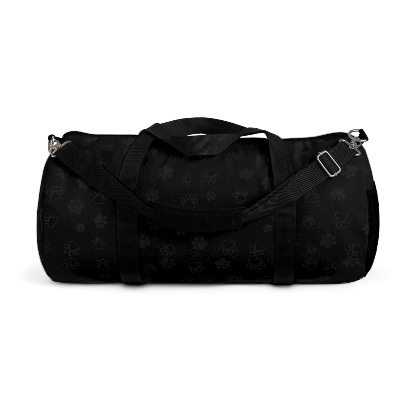 Stylish Dog Paw style 1 Dark Pattern Duffel Bag for Travel, Gym & Weekend Getaways, Perfect Gift for Adventurers, Fitness Lovers, and Travelers