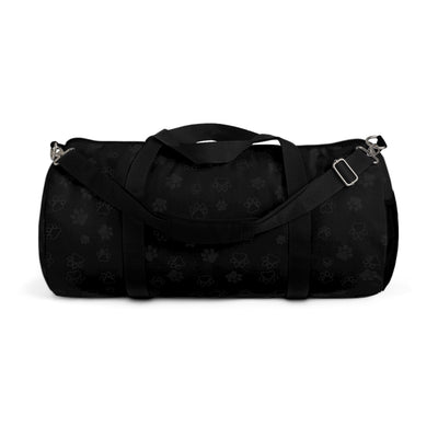 Stylish Dog Paw style 1 Dark Pattern Duffel Bag for Travel, Gym & Weekend Getaways, Perfect Gift for Adventurers, Fitness Lovers, and Travelers