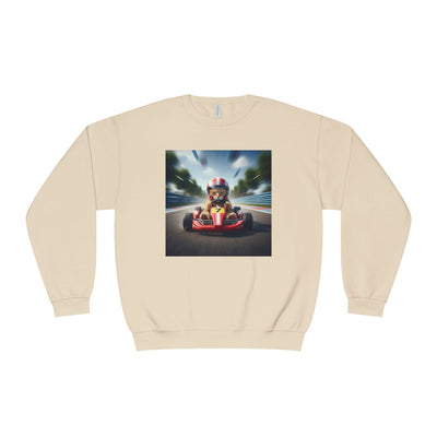 Go Kart Cat style 3 Unisex NuBlend® Crewneck Sweatshirt