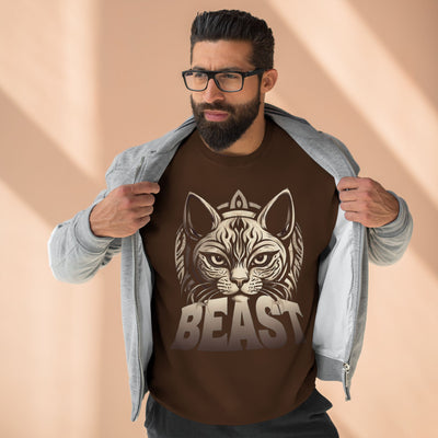"Beast" Cat Lover style 3 Unisex Crewneck Sweatshirt