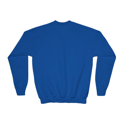 Cool Cat - Cozy Unisex Youth Crewneck Sweatshirt style 2