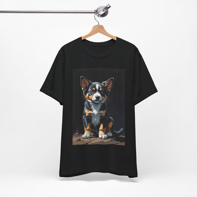 Cute Corgi Short Sleeve Tee - Pet Lover Shirt, Dog Apparel, Animal Gift, Casual Wear, Gift for Dog Owners