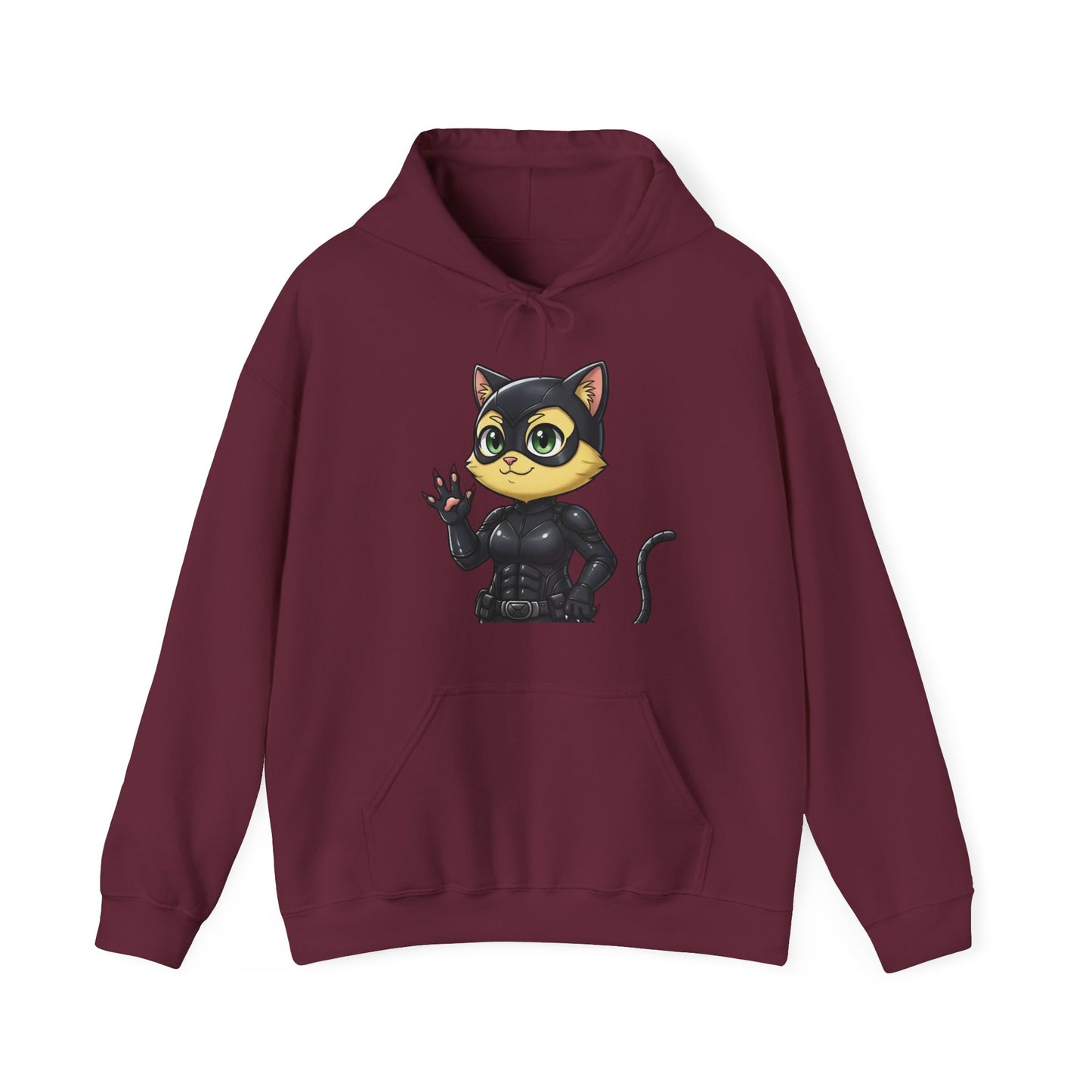 Cat cosplay Cat Woman Funny Design Unisex Hoodie style 2