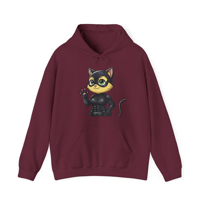Cat cosplay Cat Woman Funny Design Unisex Hoodie style 2