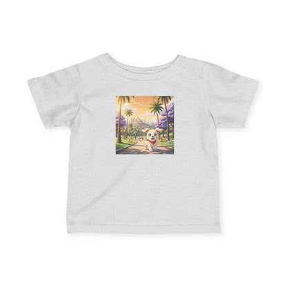 Cute Puppy Infant Baby Fine Jersey T-Shirt style 4