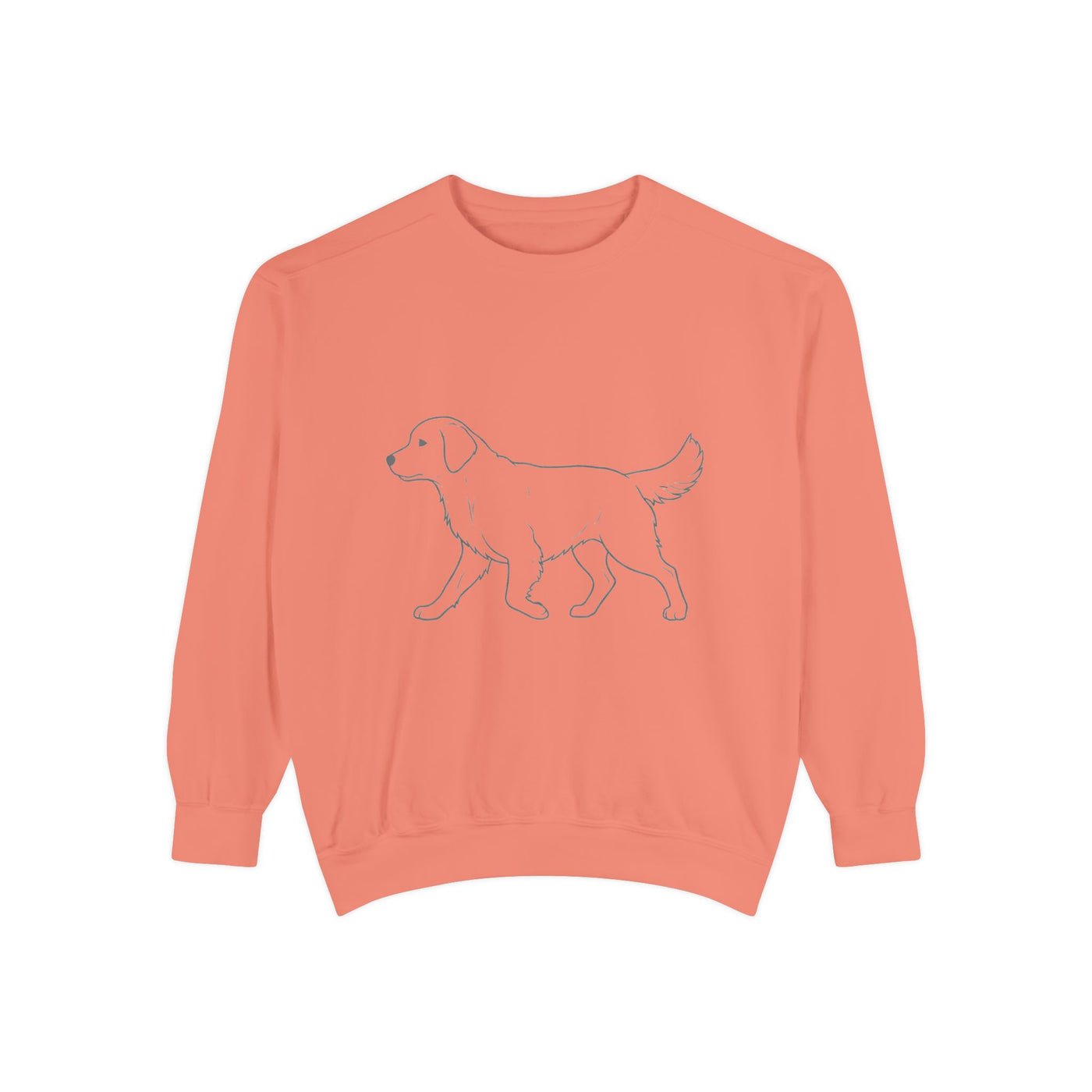 Walking Dog Shadow style 1 Cozy Graphic Unisex Crewneck Sweatshirt