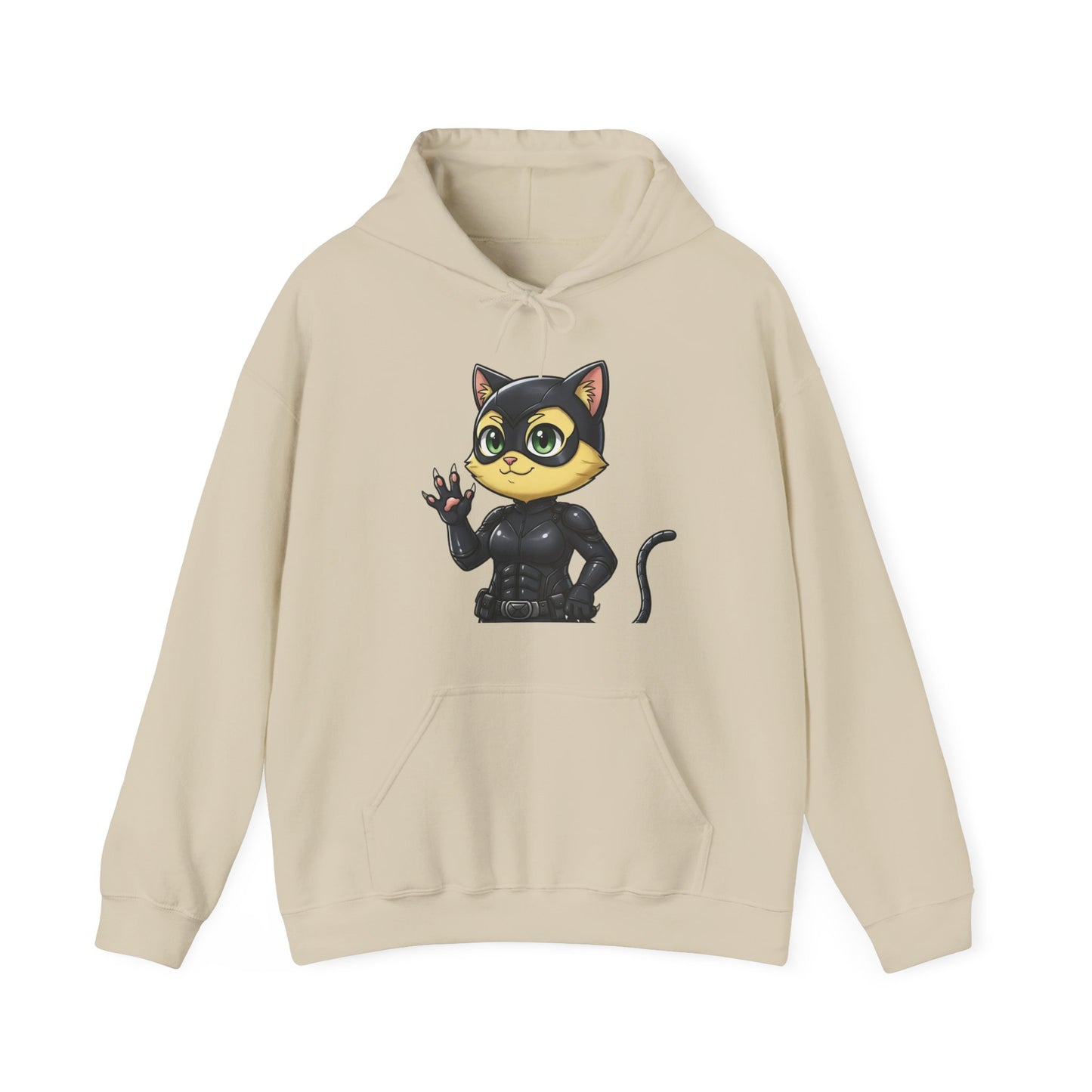Cat cosplay Cat Woman Funny Design Unisex Hoodie style 2