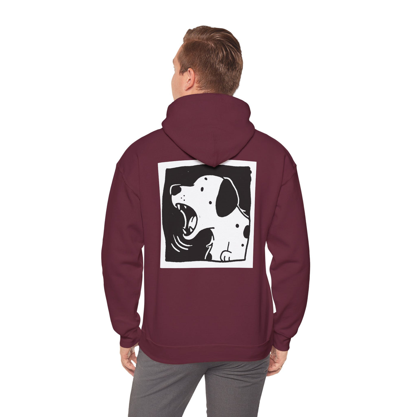 Unisex Dog Lover Hoodie style 1, Cozy Pet Sweatshirt, Casual Dog Art Apparel, Unique Gift for Dog Moms, Pet Lovers, and Animal Enthusiasts