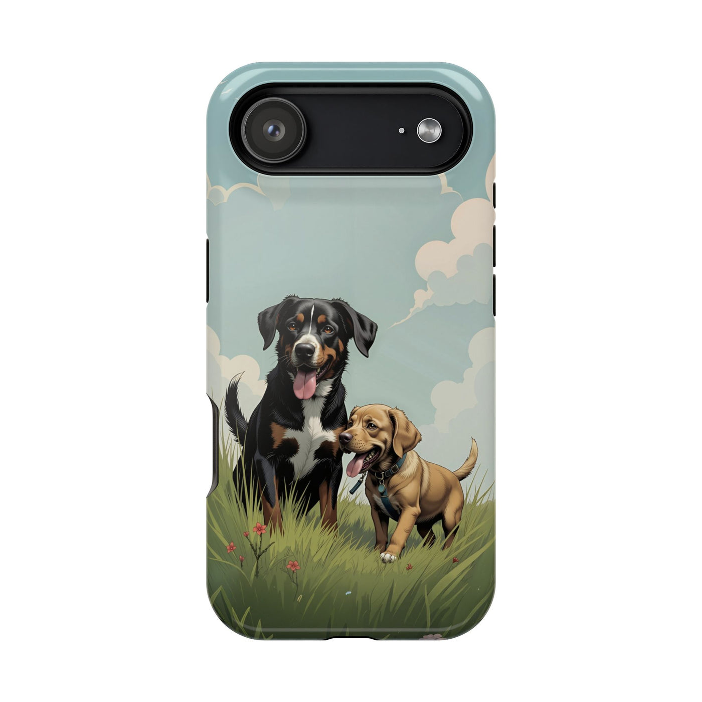 Dog Lovers' Magnetic Impact-Resistant Phone Case comic style 4, Cute Dog Design, Pet Owner Gift, Animal Lover Accessory, Birthday Gift for Dog Lovers