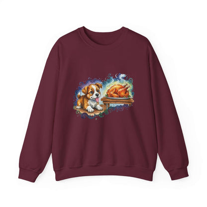 Watercolor Dog painting Unisex Crewneck Sweatshirt style 3
