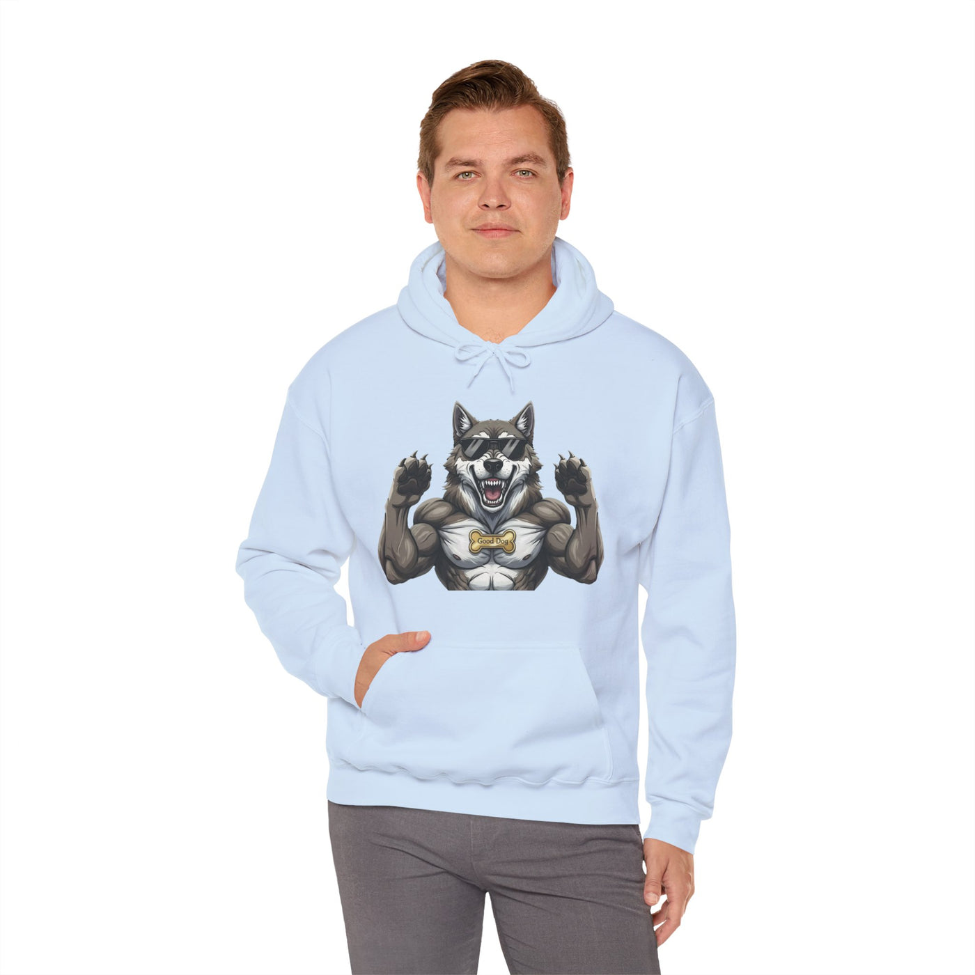 Good Dog style 2 Unisex Hoodie - Fun & Playful Design