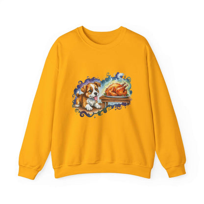 Watercolor Dog painting Unisex Crewneck Sweatshirt style 3
