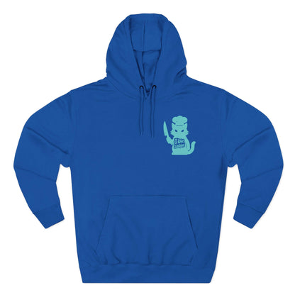 Cat Love Sashimi Graphic Unisex Fleece Hoodie