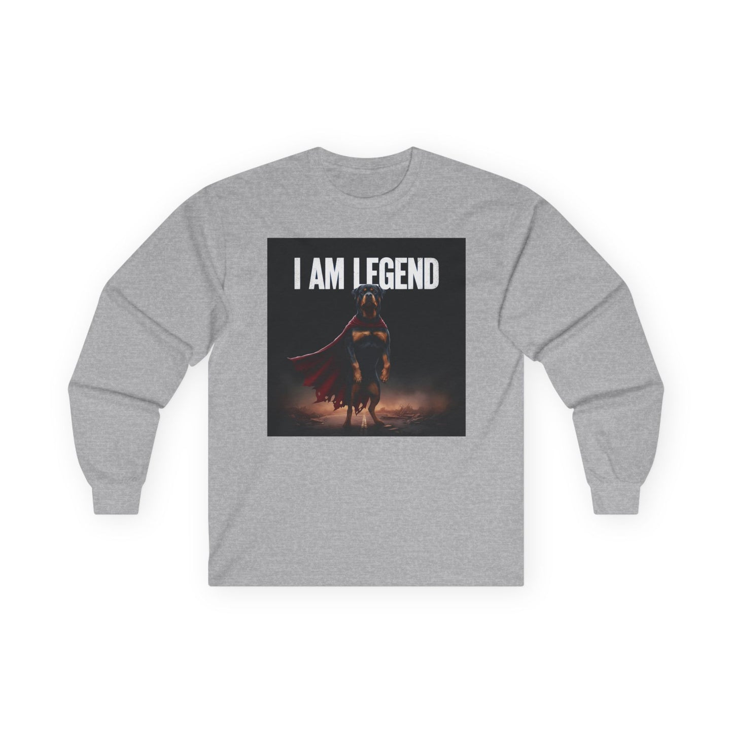 I Am Legend Dog Graphic Unisex Ultra Cotton Long Sleeve
