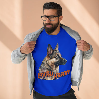 "Loyal Heart" Dog Lover style 2 Unisex Crewneck Sweatshirt