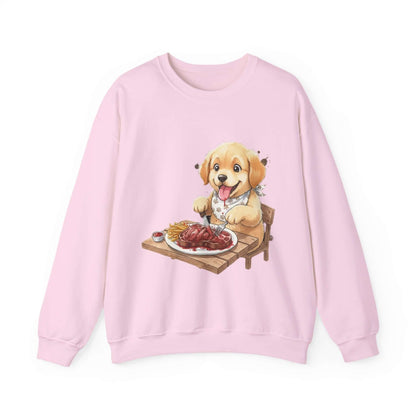 Watercolor Dog painting Unisex Crewneck Sweatshirt style 1